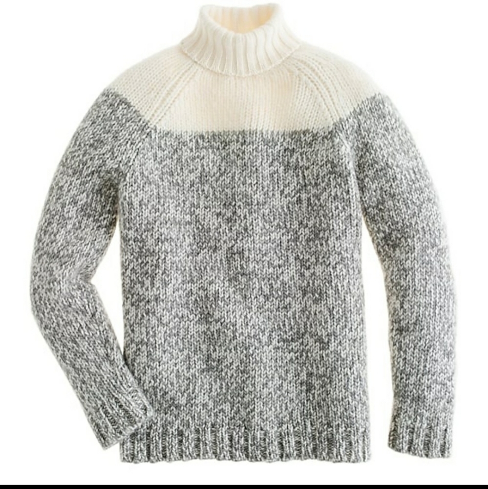 J. Crew so soft Alpaca knit warm and cozy sweater